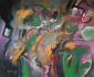 Constantin Galceava, Metamorfosi (2012), olio su tela, cm 77x66