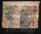 Kenneth Engblom, Maschere 36 doppia, tecnica mista su legno, cm 97x67