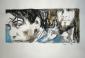 Alessio Gessati, Mare dentro (Point break) (2013), tecnica mista su carta, cm 50x35