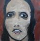 Ryuhei Matsuo, Face (2012), olio su tela, cm 53x53