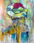 Gabriele Schuller, Act (2010), acrilico su tela, cm 80x100