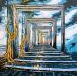 Gianna Tibaldi, Oltre i limiti (Beyond Limits) (2012), acrilico su tela, cm 100x100