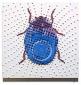 Paul Paiement, hybrids h-coccinella pebbleus (2007), tempera all'uovo su legno, cm 46x46