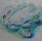 Annamaria Gagliardi, Acquaviva (2007), pastello acquerellato su carta, cm 76x56