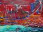 Antoinette Pallesi, Sottile ora (2014), acrilico su tela, cm 81x54