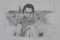 Alessio Gessati, Marrakesh andata e ritorni 13 (2013), tecnica mista su carta, cm 50x35