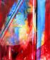 Nika, Farben Formen (Colours shapes) (2009), acrilico su tela, cm 50x60
