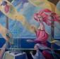 Claudio Giulianelli, Il segreto delle cose (2011), tecnica mista su tela, cm 100x100