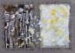 Susana Diaz Rivera, Bones and the Eternal Spirit (2014), tecnica mista su carta, cm 35,5x24