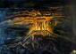 Gianmario Quagliotto, Eolie, il risveglio di Vulcano 1888 (2022), olio su tela, cm 82x60