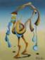 Paola Fiori, Dromedario (2006), olio su tela, cm 30x40