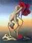 Paola Fiori, La prostituta (2001), olio su tela, cm 30x40