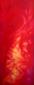 Marie Perrakis, Angel Wing (2014), olio su tela, cm 30x70