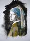 Alessio Gessati, I miei omaggi 03 (2014), tecnica mista su carta, cm 50x70