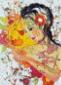 GUIKNI, Senza titolo (2015), acrilico su tela, cm 50x70 b