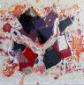 GUIKNI, Senza titolo (2015), tecnica mista su tela, cm 30x30 a