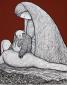 Silvio Natali, C' la mamma qui con te (2015), acrilico su tela, cm 60x80