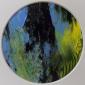Caroline Josephs, Landscape of the Mind IV (2018), acrilico su carta, diametro cm 9,9