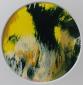 Caroline Josephs, Landscape of the Mind X1 (2018), acrilico su carta, diametro cm 9,7