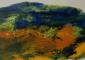 Caroline Josephs, Landscape of the Mind Z2 (2018), acrilico su carta, cm 23x16,4