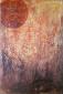 Giuseppe Rizzo Schettino, Nana rossa (2017), tecnica mista su tela, cm 60x90