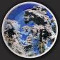 Ersoy Yilmaz, Snow Tree (2015), ceramica dipinta a mano con la tecnica underglaze, diametro cm 40