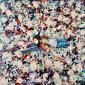 Valeria Perversi, Il cammino (2012), acrilico e vernice all'acqua su tavola, cm 80x80