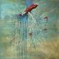 Valeria Perversi, ImmersaMENTE (2012), acrilico su tavola, cm 80x80