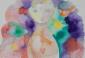 Valeria Tomasi, Eva 3 (2020), acquerello su carta, cm 47x31,5
