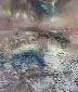 Margaret Lazzari, World of Flow and Structure (2021), acrilico su tela, cm 76x89