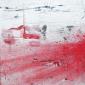 Christina Mitterhuber, Shades of Red IV (2019), tecnica mista su tela, cm 30x30