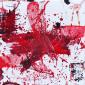 Christina Mitterhuber, We in Red LXXXV (2021), tecnica mista su tela, cm 30x30