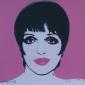 Andy Warhol, Liza Minnelli (1978 ca.), litografia after a colori, tiratura limitata (ed. 500 es.), numerata a matita, firmata in lastra, timbro a secco CMOA, cm 50x50