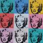 Andy Warhol, Marilyn Monroe (1967), litografia after a colori, tiratura limitata (ed. 500 es.), numerata a matita, firmata in lastra, timbro a secco CMOA, cm 50x50 b