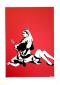 Banksy, Queen Victoria (2003), litografia after a colori, tiratura limitata (ed. 150 es.), numerata a matita, timbro a secco dell'editore, cm 50x70