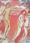 Marc Chagall, Adam et Eve chasses du Paradis terrestre (1960), 1960), litografia d'aprs a colori, tiratura limitata (ed. 3000 es.), edita da S.P.A.D.E.M., Parigi 1985