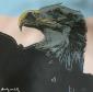 Andy Warhol, Bald Eagle (1983), litografia after a colori, tiratura limitata (ed. 2400 es.), numerata a matita, firmata in lastra, cm 60x60