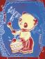 Andy Warhol, Panda Drummer, litografia after a colori, tiratura limitata (ed. 5000 es.), numerata a matita, firmata in lastra, cm 36x43