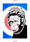 Banksy, Monkey Queen (2003), litografia after a colori, tiratura limitata (ed. 150 es.), numerata a matita, timbro a secco dell'editore, cm 50x70 VENDUTO