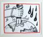 Keith Haring, Planet Earth (1990), litografia a colori, tiratura limitata (ed. 2500 es.), cm 32x24, edita dalla KH Gallery, USA. Variante 18 di 20. Rif. sul retro