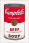 Andy Warhol, Soup. Beef with Vegetables and Barley, serigrafia after a colori edita da Sunday B. Morning, cm 58,42x88,9