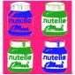 Angela Policastro, Nutella Pop (2025), scatola luminosa retroilluminata a LED, serigrafia su policarbonato, cm 60x60