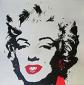 Andy Warhol (after), Golden Marilyn, serigrafia a colori, ed. limitata a 50 esemplari, Sunday B. Morning, cm 91,5x91,5, n. 02