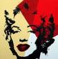 Andy Warhol (after), Golden Marilyn, serigrafia a colori, ed. limitata a 50 esemplari, Sunday B. Morning, cm 91,5x91,5, n. 08