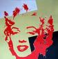 Andy Warhol (after), Golden Marilyn, serigrafia a colori, ed. limitata a 50 esemplari, Sunday B. Morning, cm 91,5x91,5, n. 10