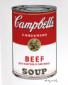 Andy Warhol (after), Soup. Beef (with vegetables and barley), litografia a colori, numerata a matita (ed. 3000 es.), firmata in lastra, cm 40x50