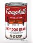 Andy Warhol (after), SouII. Hot dog bean, litografia a colori, numerata a matita (ed. 3000 es.), firmata in lastra, cm 40x50