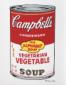 Andy Warhol (after), SouII. Vegetarian vegetable (the alphabet soup), litografia a colori, numerata a matita (ed. 3000 es.), firmata in lastra, cm 40x50
